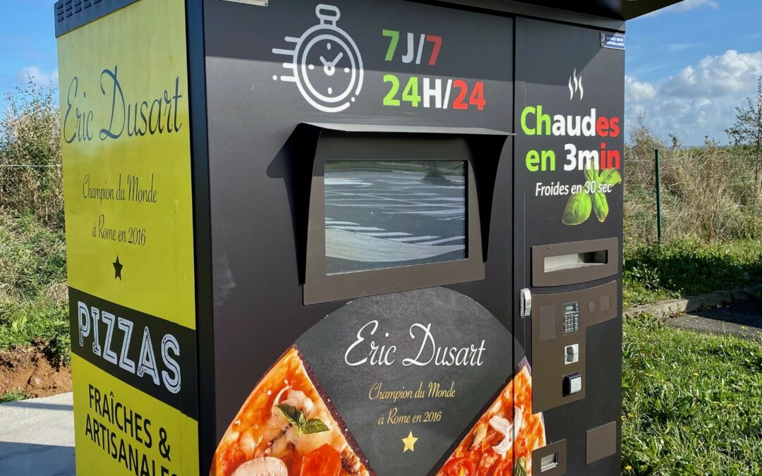 🍕Nouveau – Distributeur Pizzas et Relais Amazon 📦