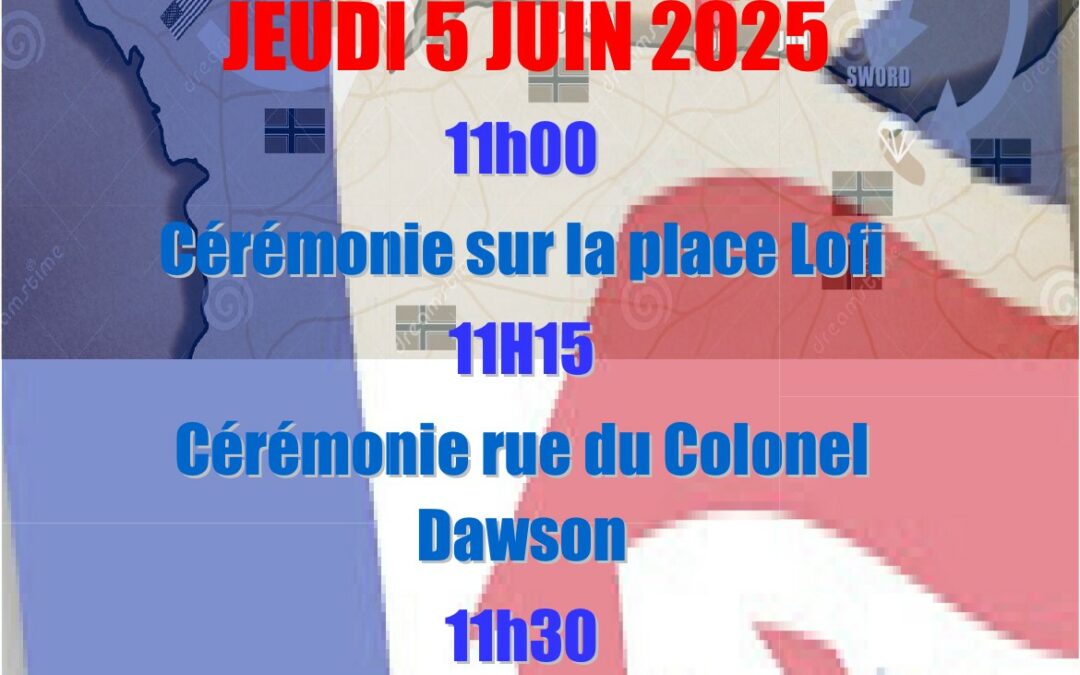 81ème Anniversaire du Débarquement