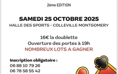 📣 Le concours de belote revient pour sa 2ème édition !