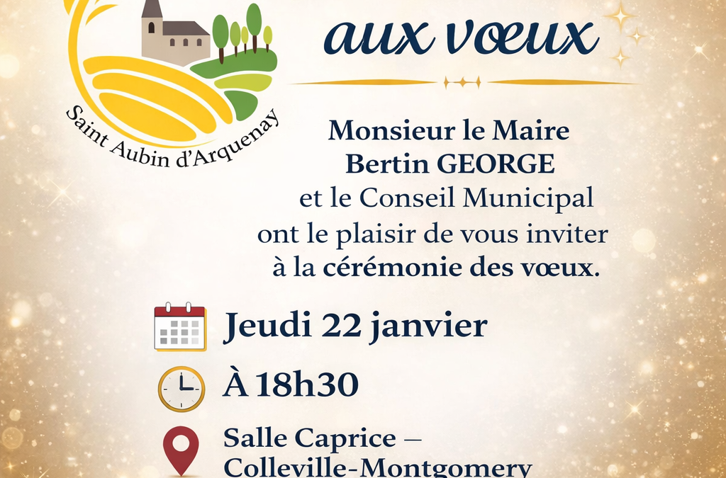 ✨ Invitation aux vœux ✨