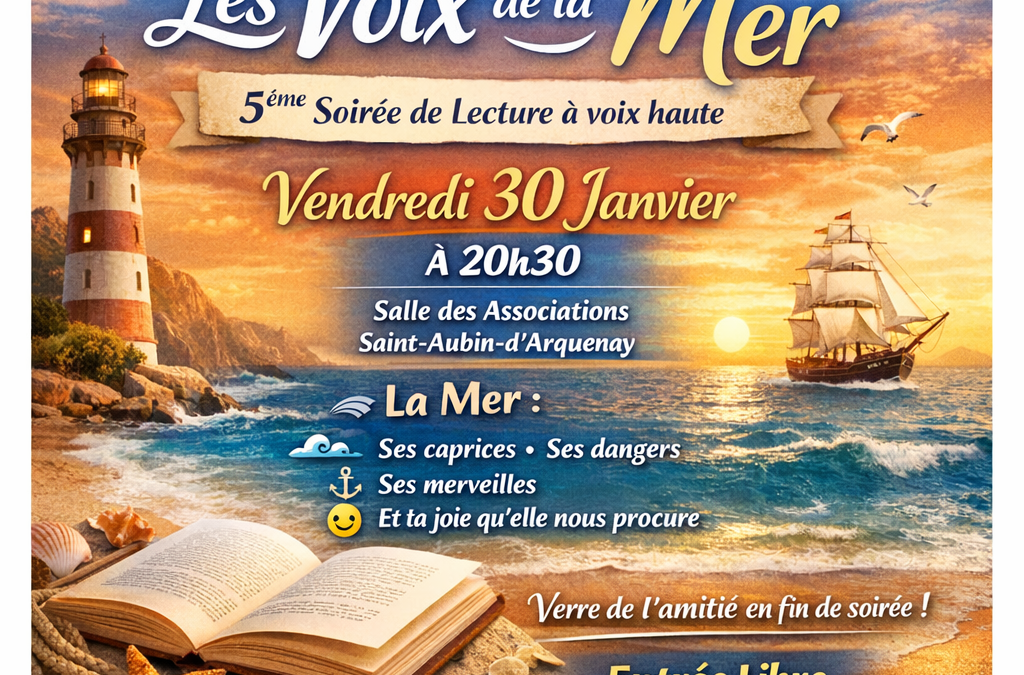 📖 Lecture à voix haute – Les Voix de la Mer 🌊