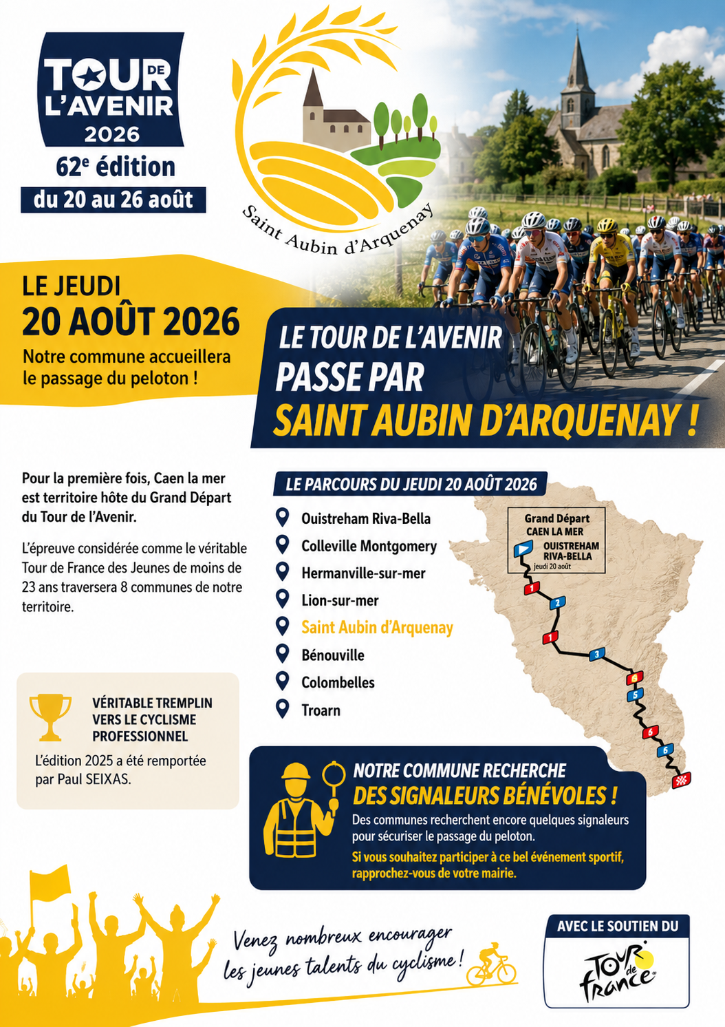Tour avenir 2026