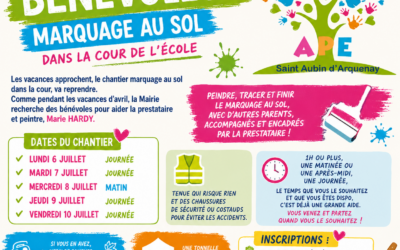 APPEL AUX BÉNÉVOLES