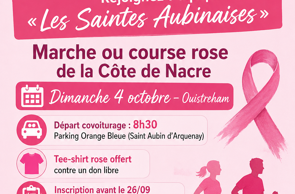 🩷 OCTOBRE ROSE Mobilisons-nous ! 🩷