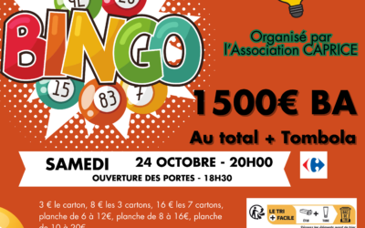 BINGO DE L’ASSOCIATION CAPRICE